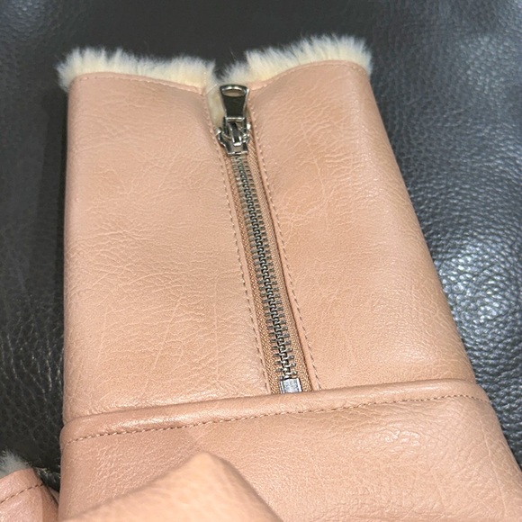 Zara Girls Youth Size 10 Leather Jacket - Picture 3 of 10